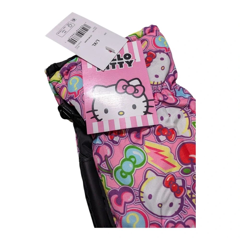 Sanrio - Hello Kitty - Kids Winter Snow Gloves - Size L/XL - New with Tag